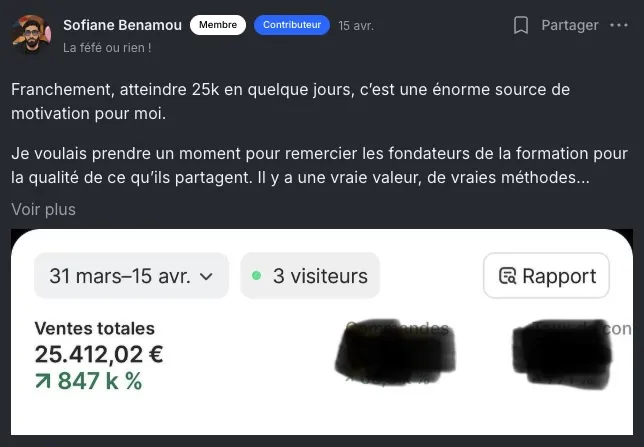 Résultat membre ECC